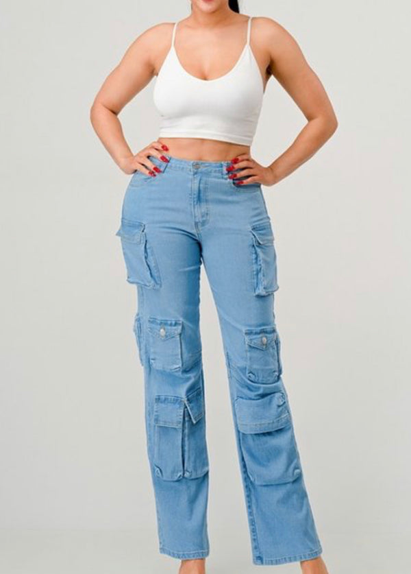 Cargo Fit Jeans